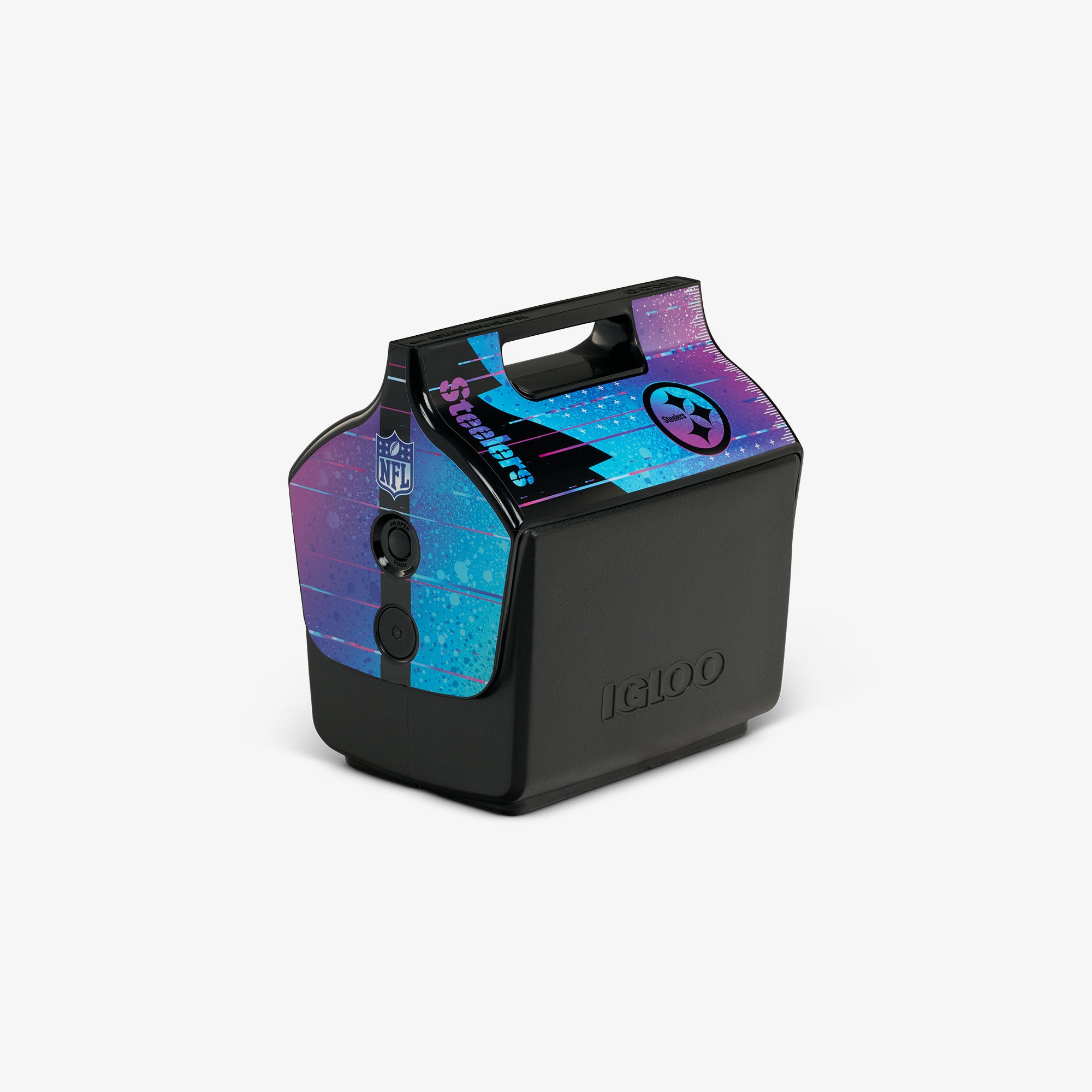 NFL Neon Pittsburgh Steelers Little Playmate® 7 Qt Cooler - Image 4